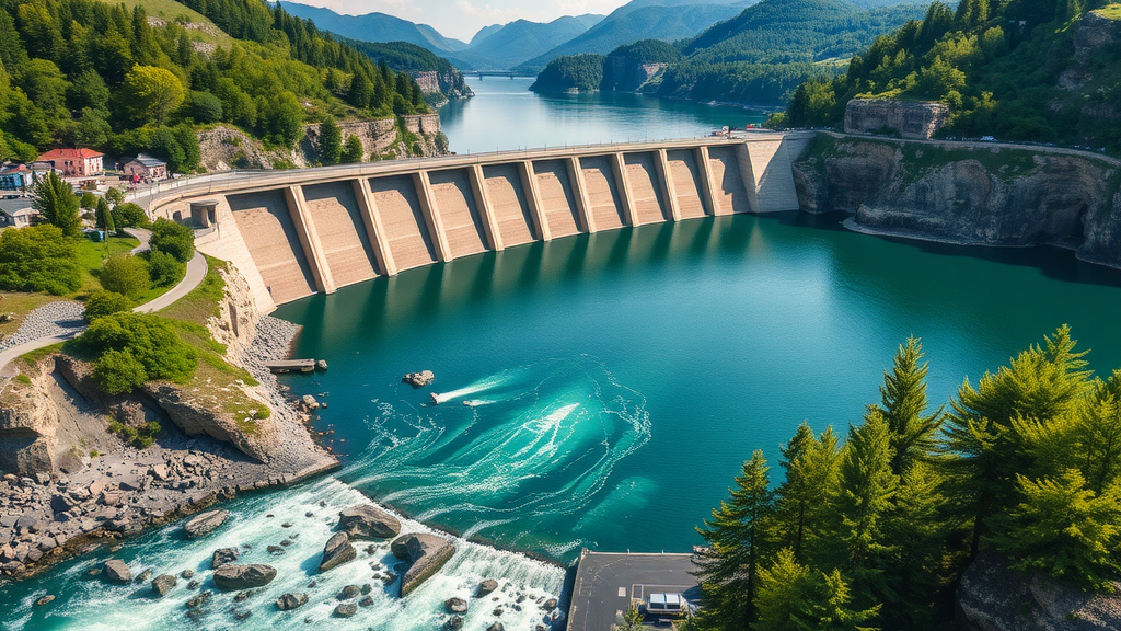 The Hydroelectric Power Station Image