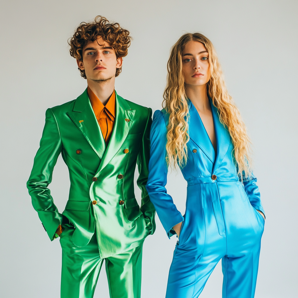 The Lala Land-inspired Androgynous Suits Display