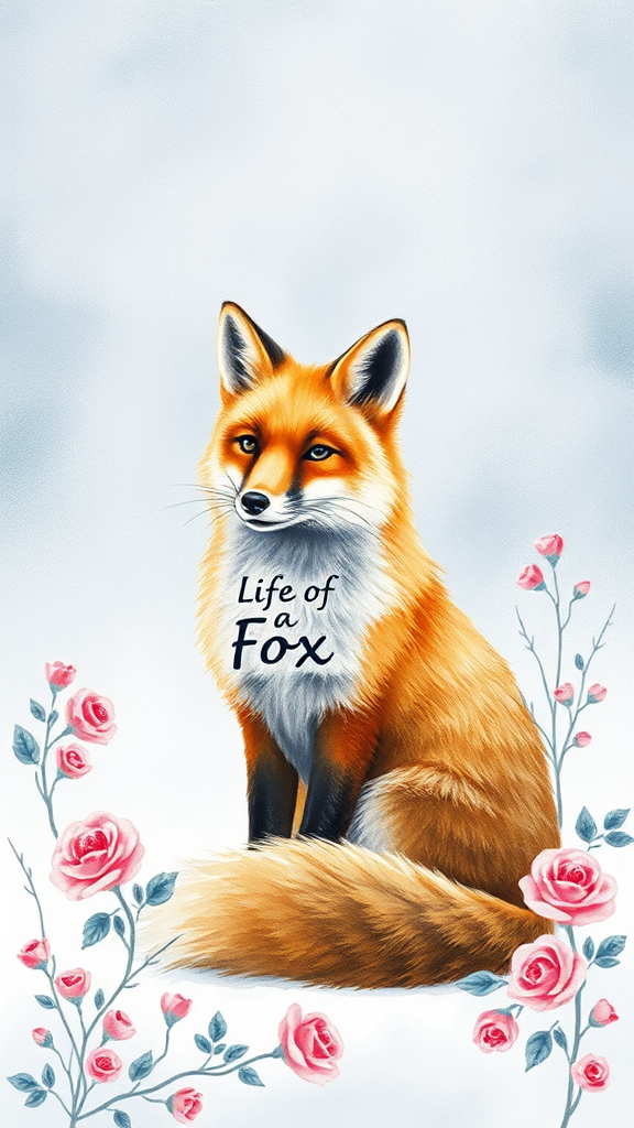 The Life of a Fox - A Vintage Snowy Field Adventure