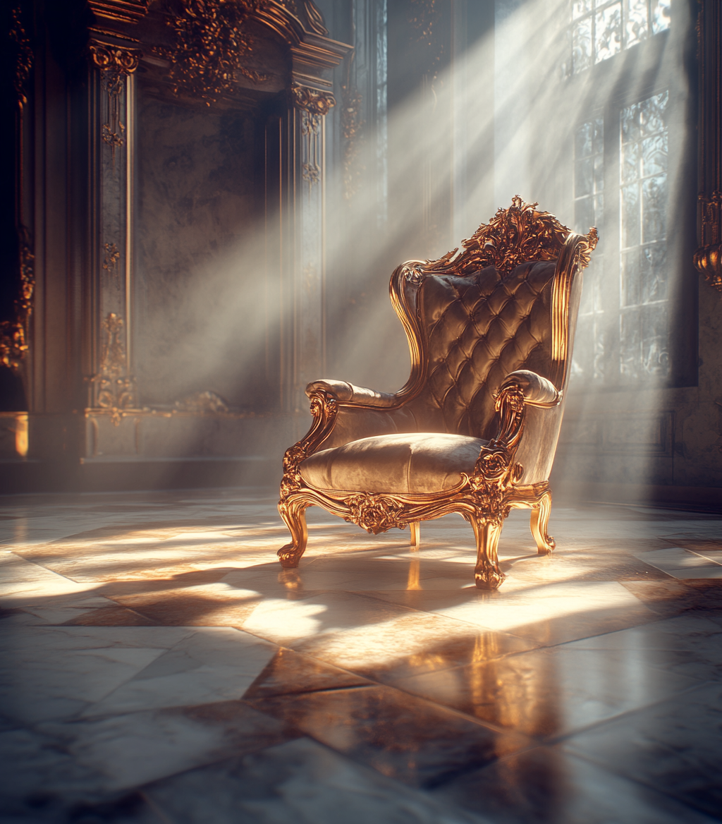 The Luxury Throne in Ethereal Light