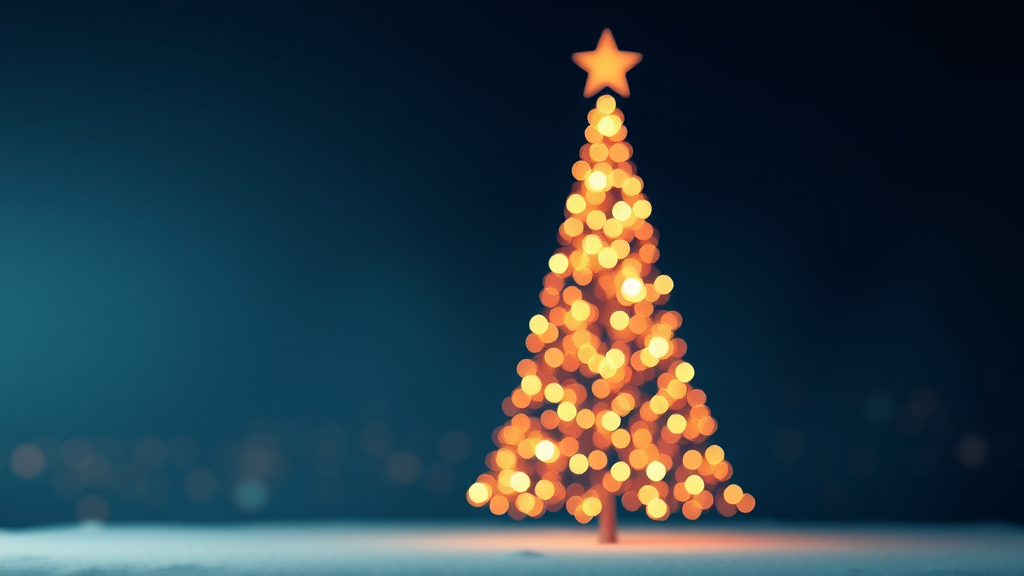 The Minimalist Abstract Christmas Tree