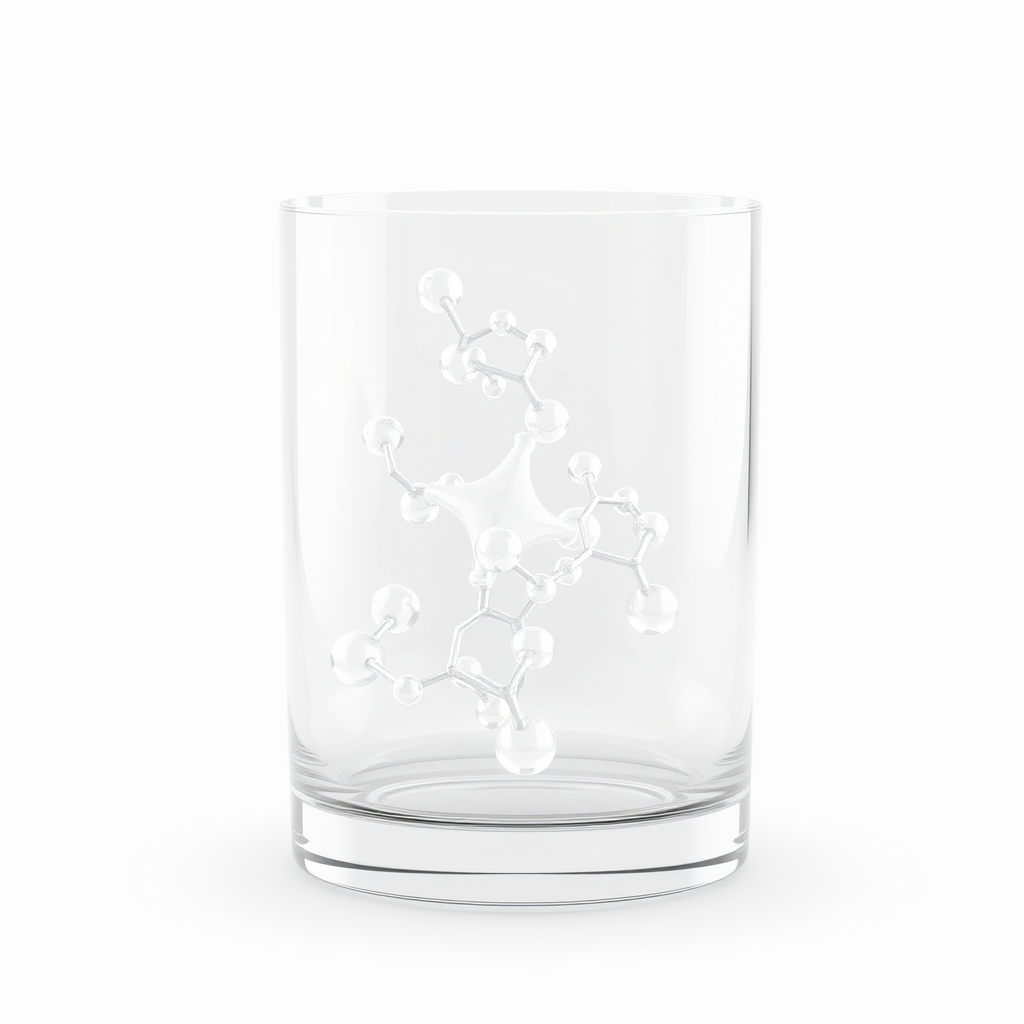The Modern 3D Glass Model of Lactic Acid