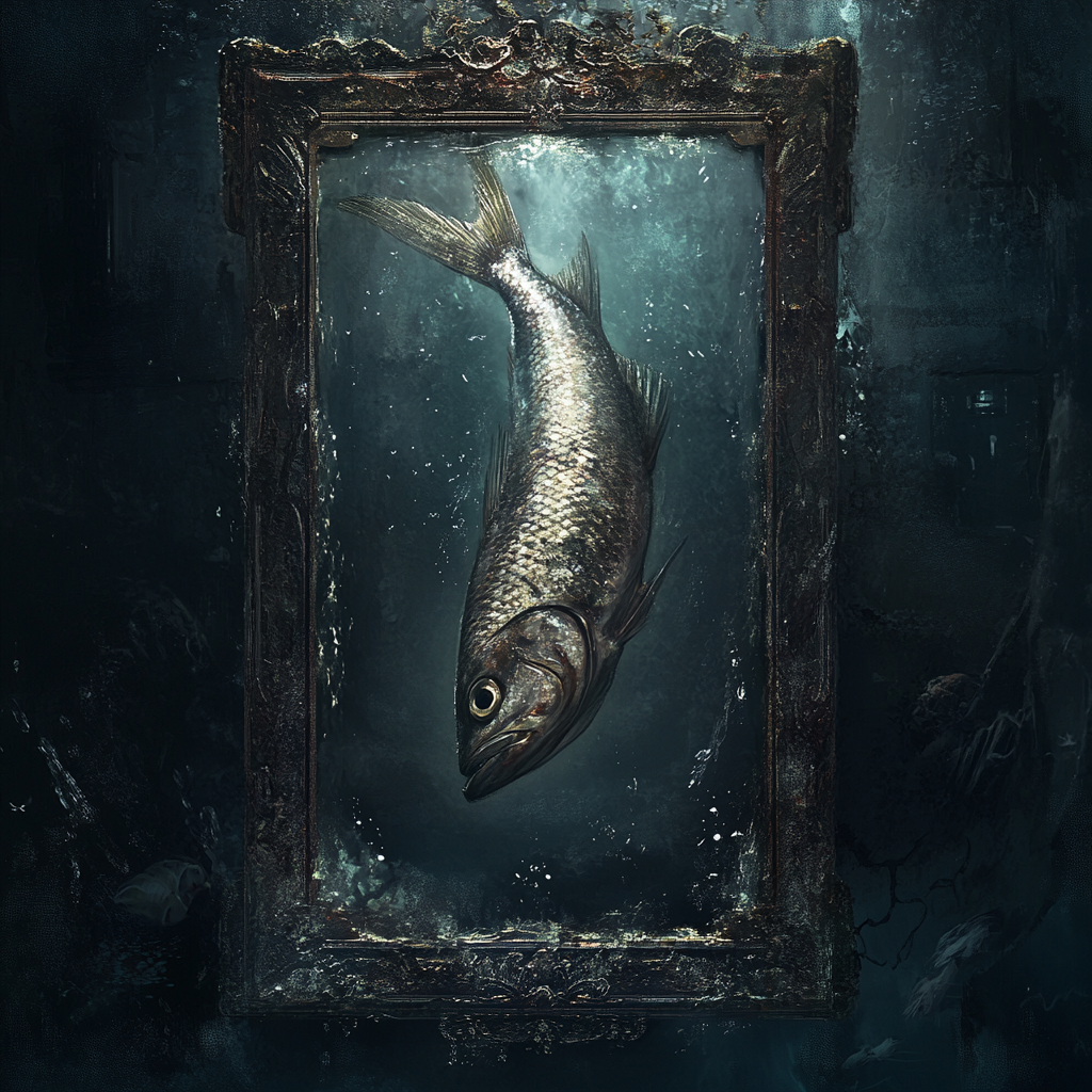 The Mysterious Sardine Tarot Card