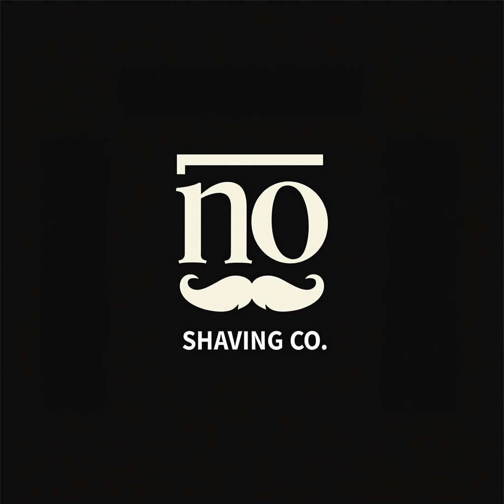 The No Scam Shaving Co. Bold Logo