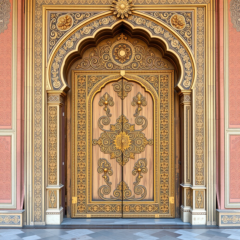 The Ornate Traditional Royal Indian Door