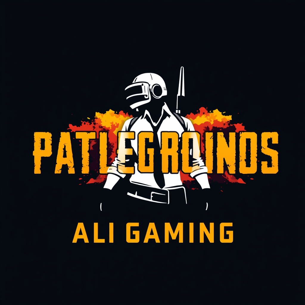 The PUBG logo with ALI GAMING text