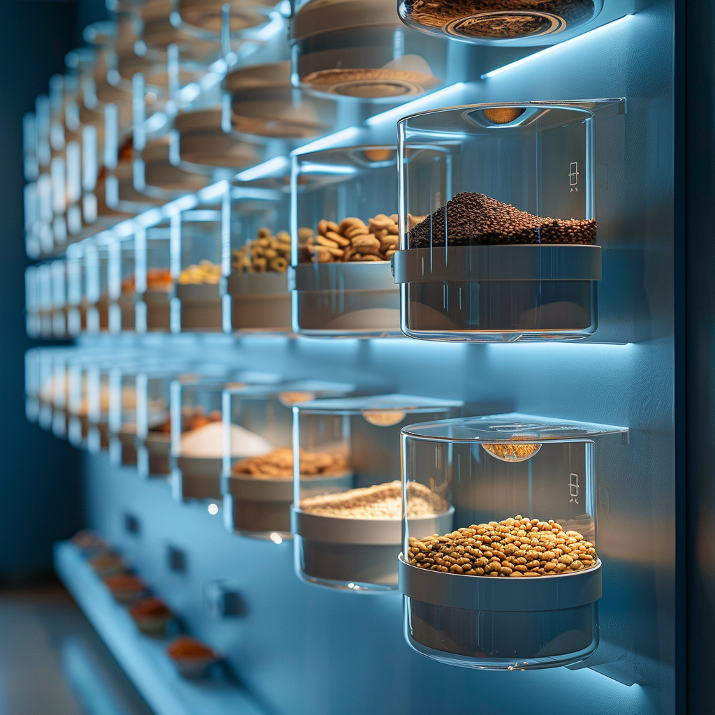 The Professional Pet Food Factory Display