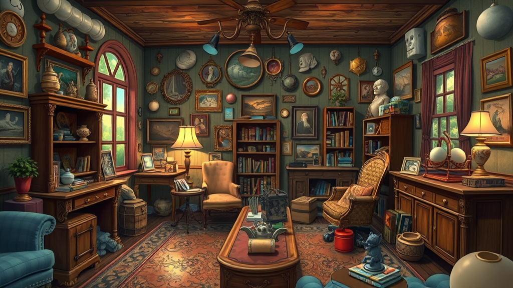 The Room Filled with Hidden Disney Objects