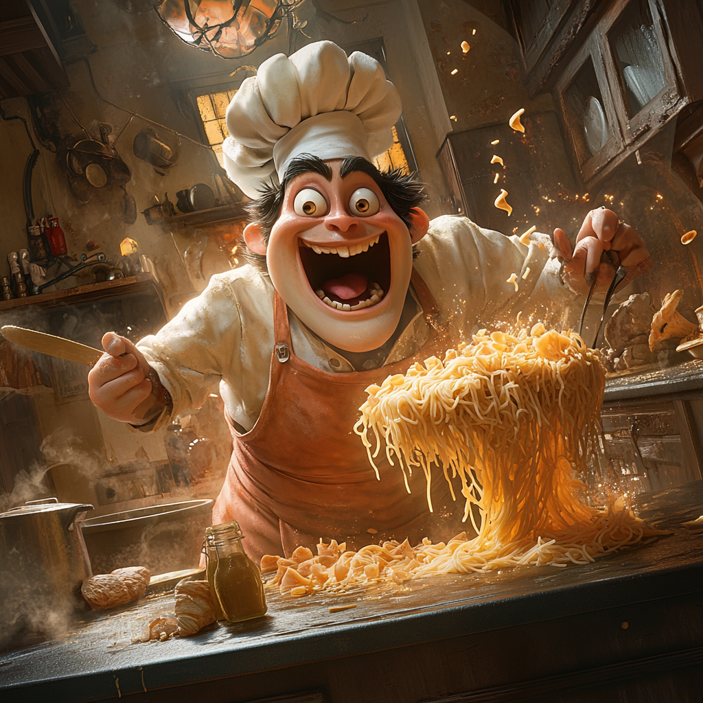 The Scary Italian Chef's Haunted Halloween Pasta