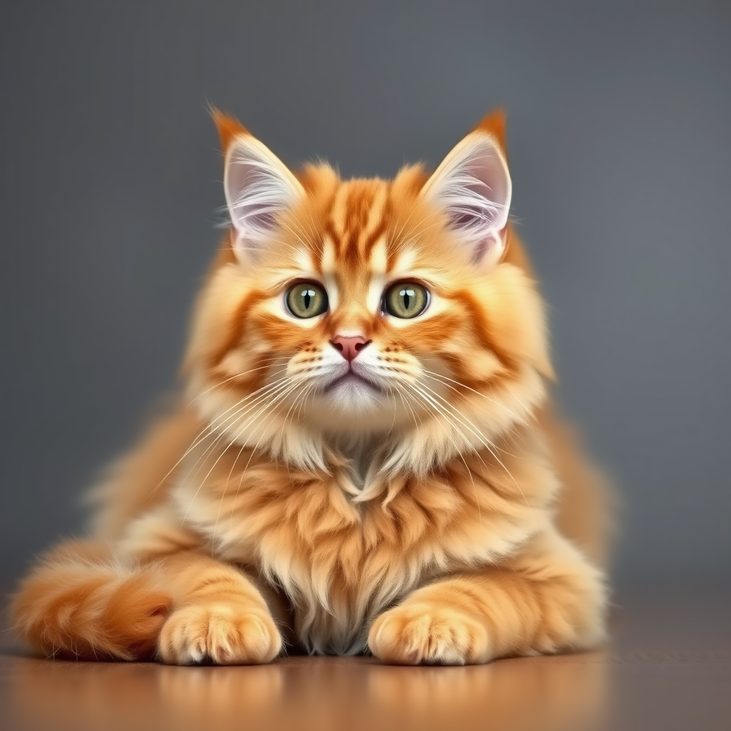 The Scottish Golden Fold Cat