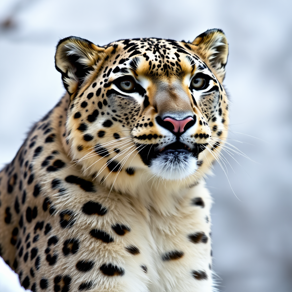 The Snow Leopard in Nature