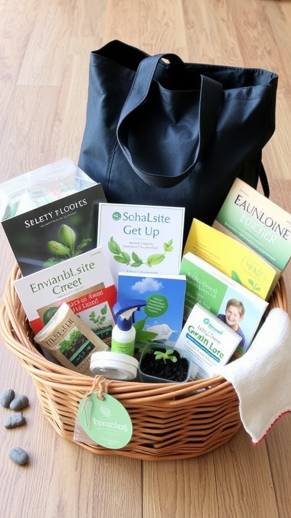 The Sustainability Project Basket for Eco-Conscious Families.