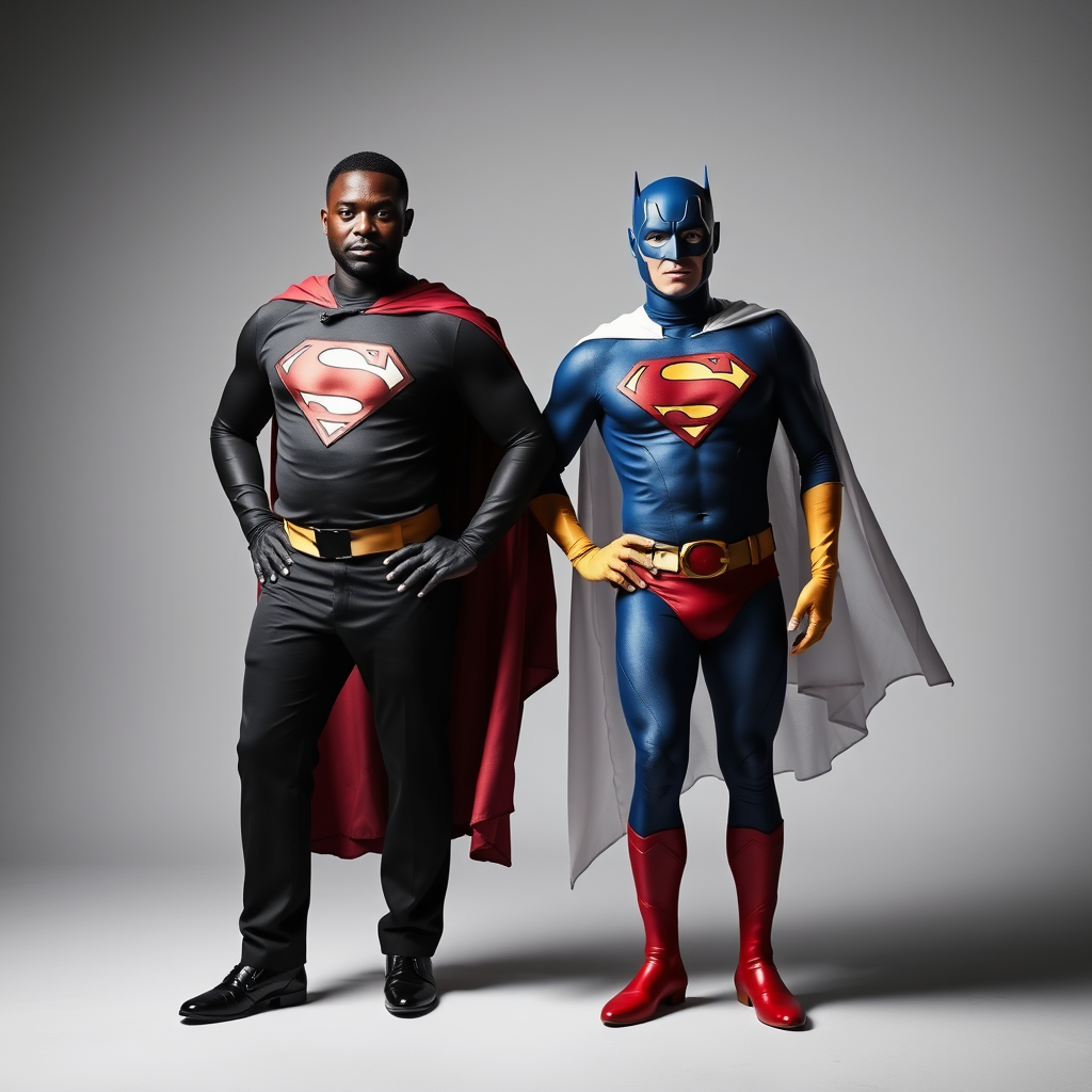 The Three Superheroes of Different Races