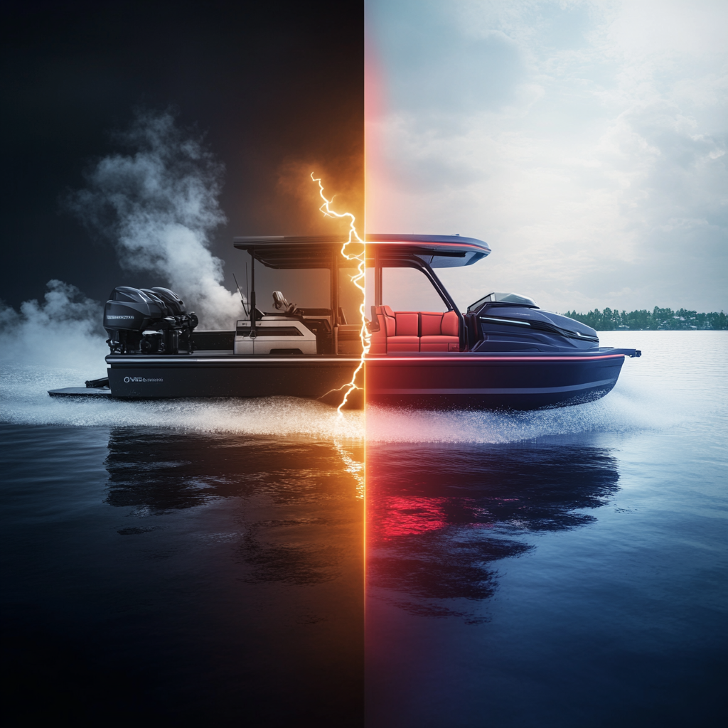 The Transformation of Pontoon Boat: Gasoline to Electric