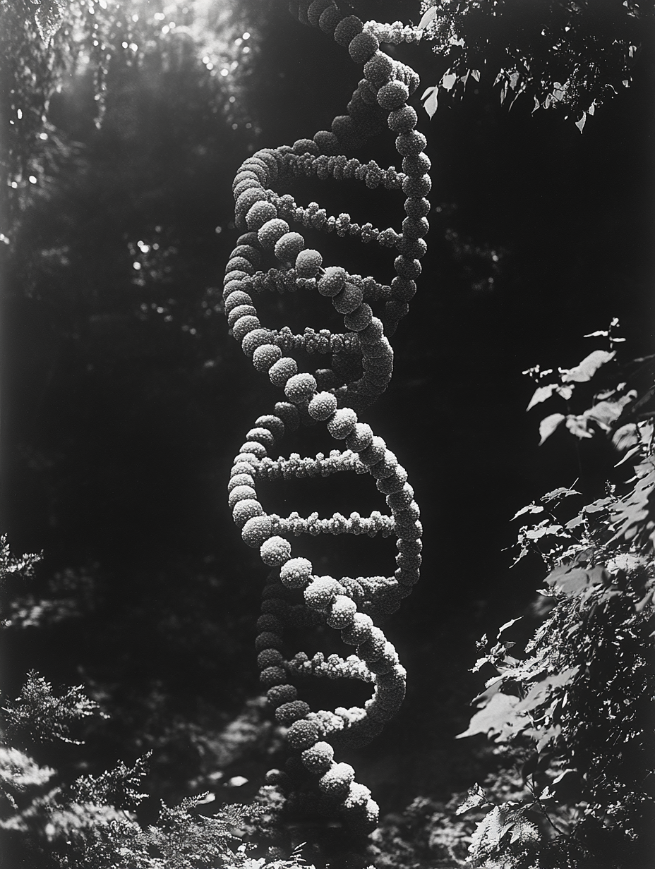 The Twisted Ladder Structure of DNA