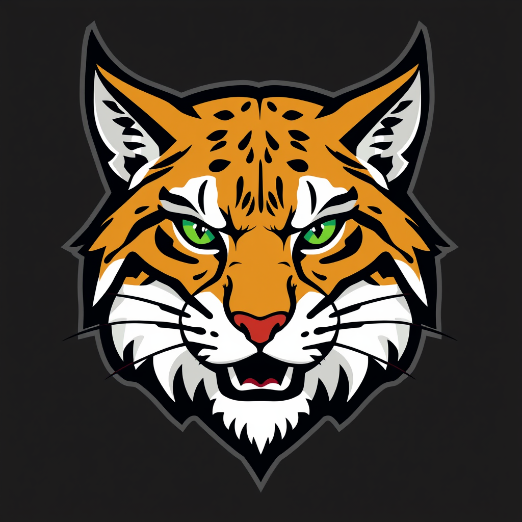 The Valdez Lynx Sports Team Logo