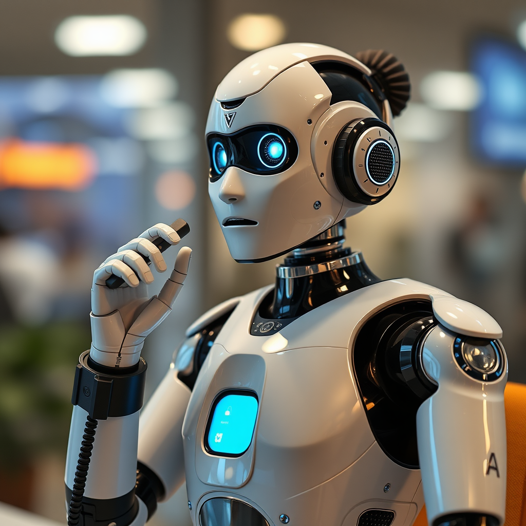 The Virtual Robot Agent Answering Calls