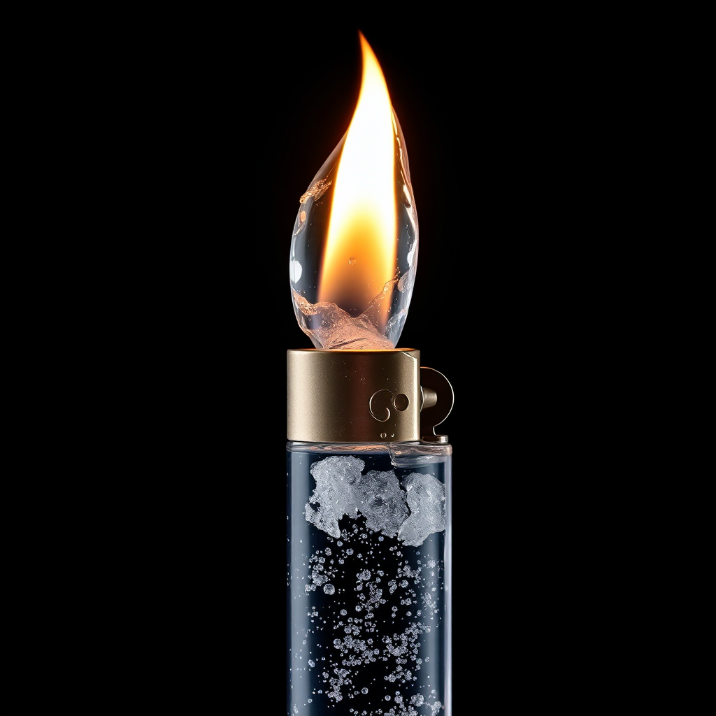 The Water Flame on Lighter