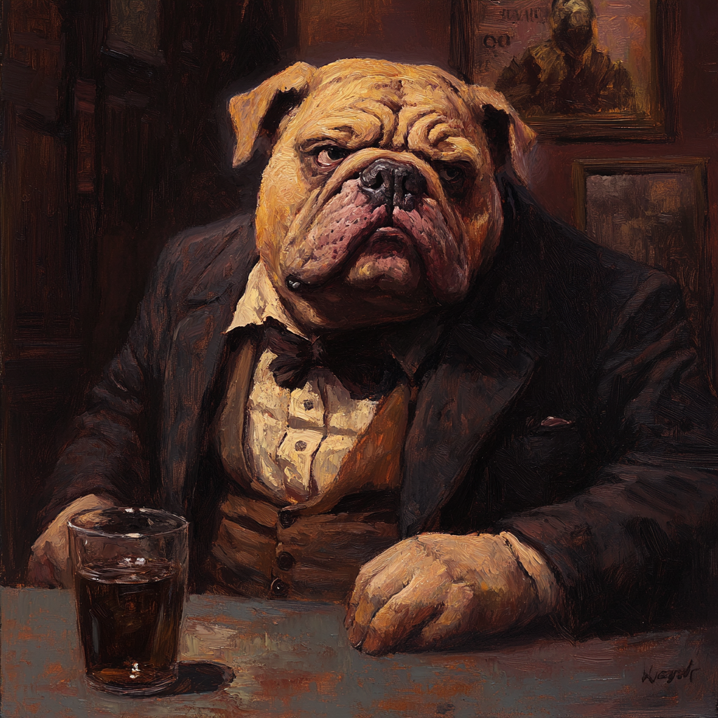 The Wise Bulldog Man of the City