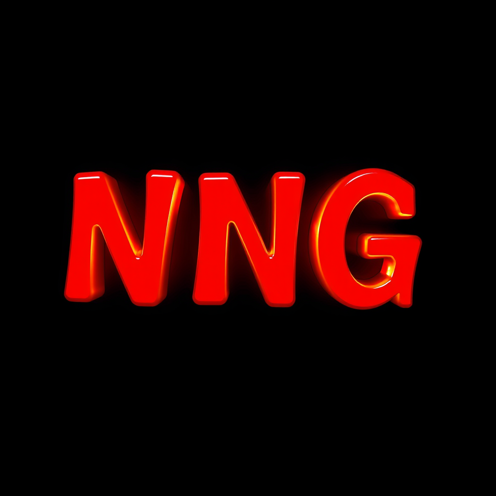 The Word 'NG' in Red Color