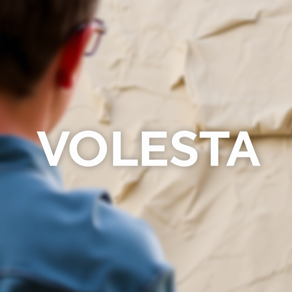 The Word 'Volesta' Written in Text