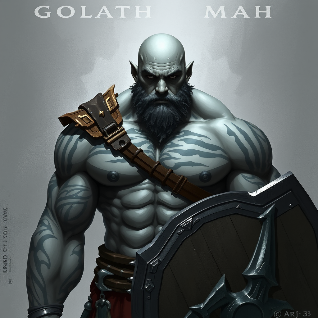 The Young, Bald, Tattooed Barbarian of Vox Machina