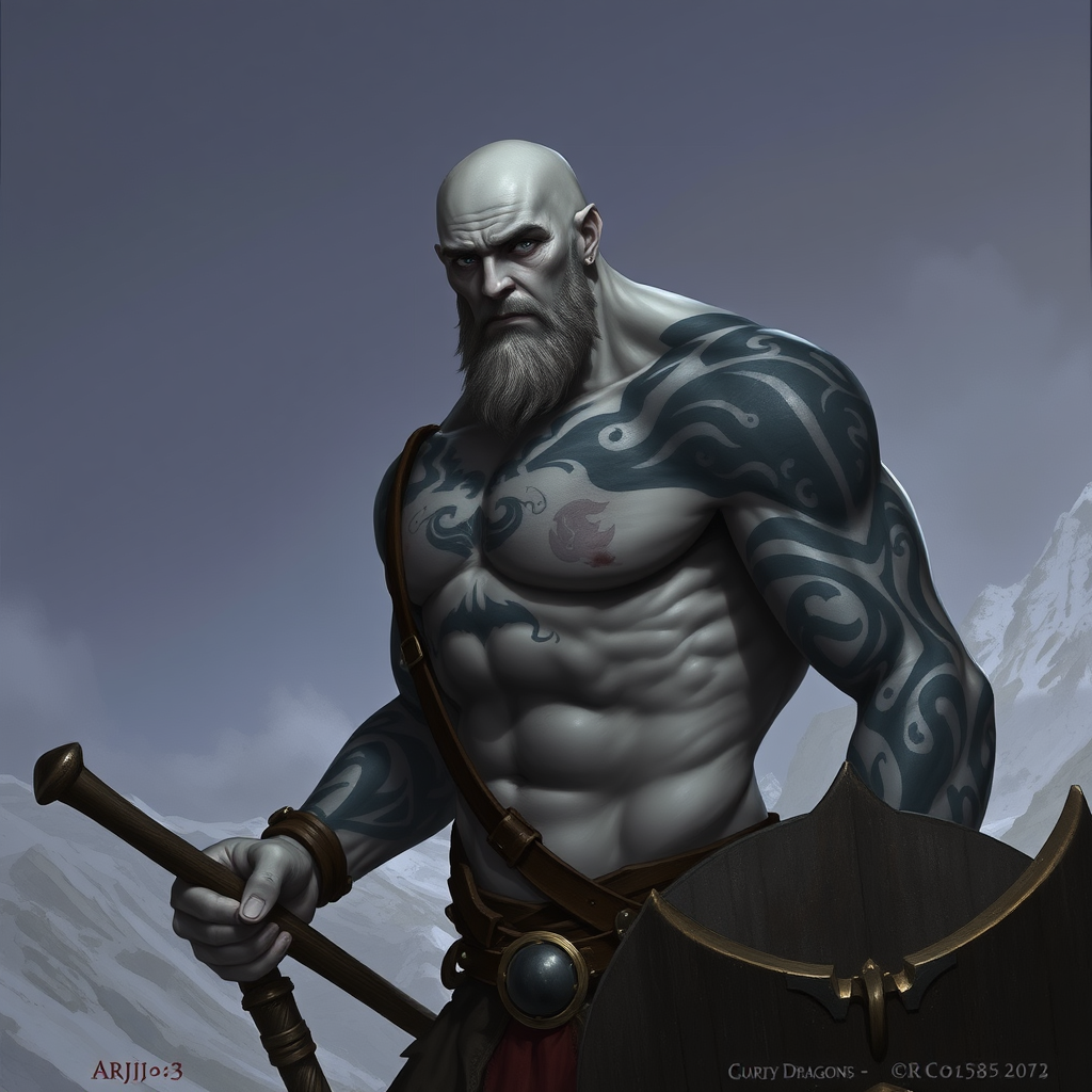The Young, Hairless, Tattooed Goliath's Sad Quest