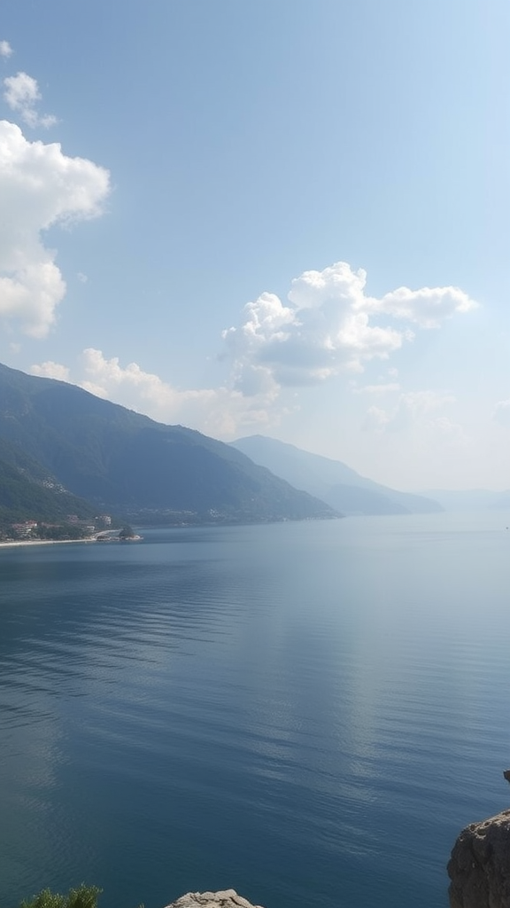 The prompt has an image of Albania.