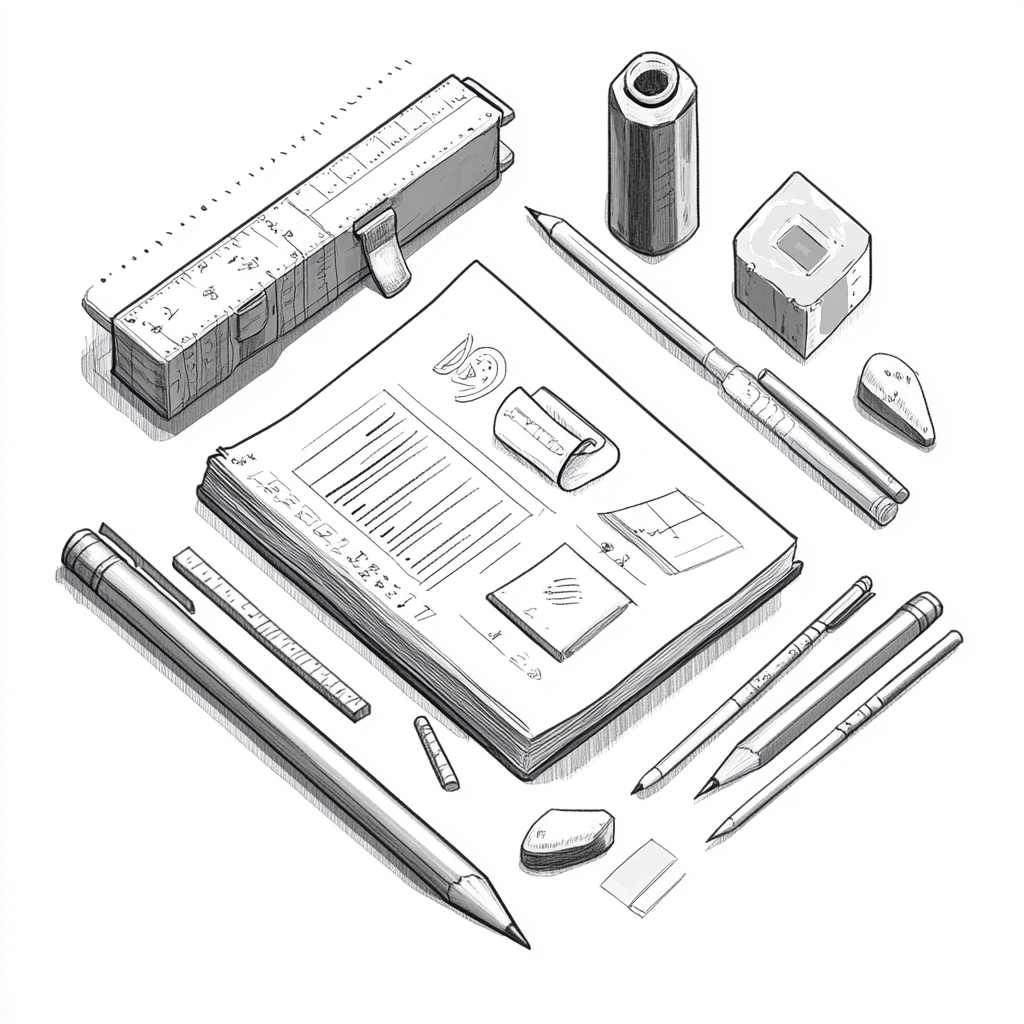 Tools for designing a booklet in picture form