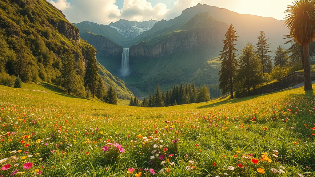 Valley of Flowers: A Heavenly Paradise Scene