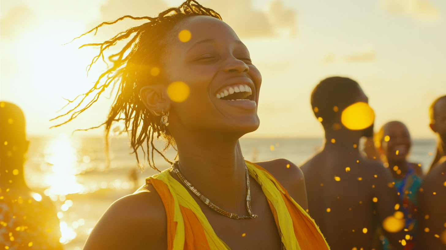 Vibrant African music festival: Joyful dance on Zanzibar