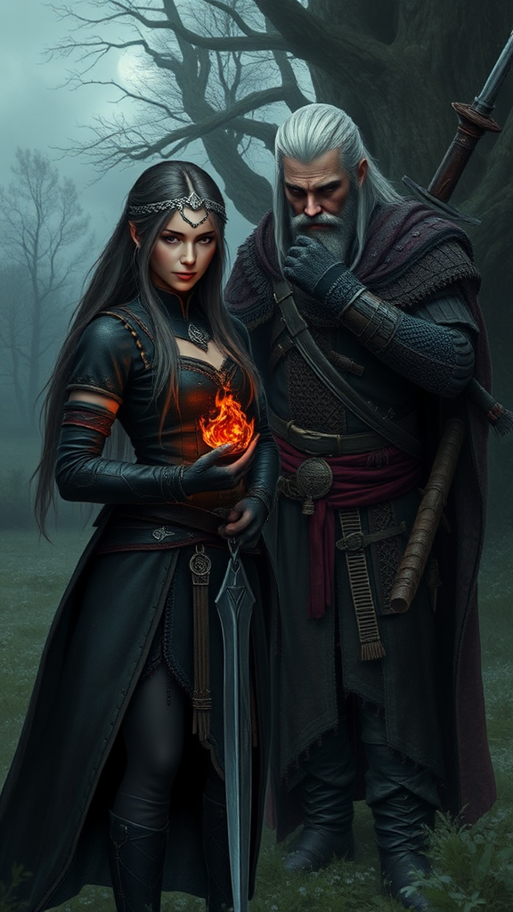 Yennifer and Geralt are in Vengerberg and Rivia.