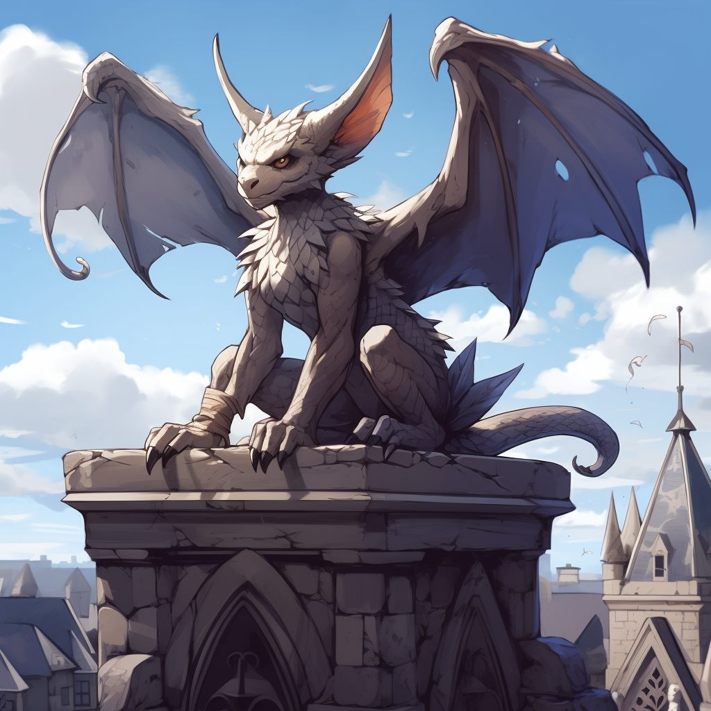 Anime Style Gargoyles Picture