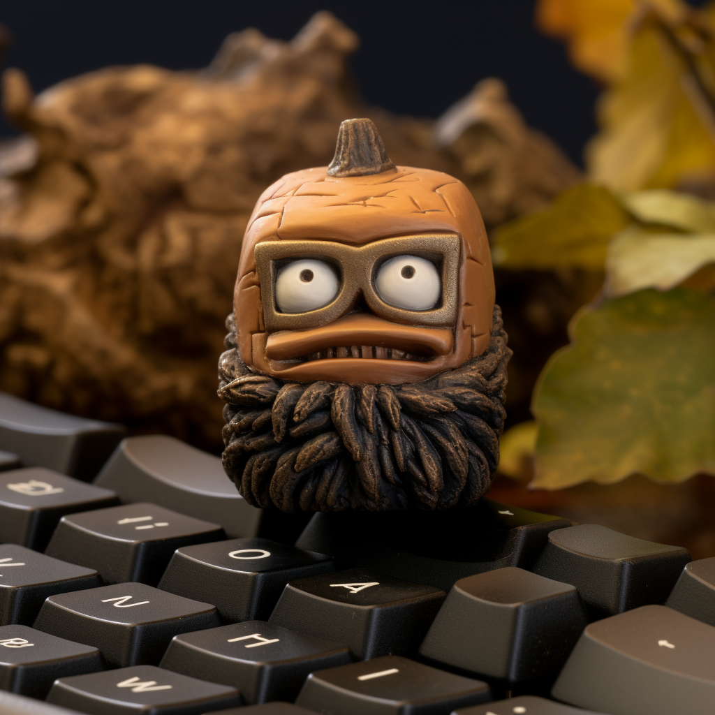 Artisan Ogre Pumpkin Hat Keycap Image