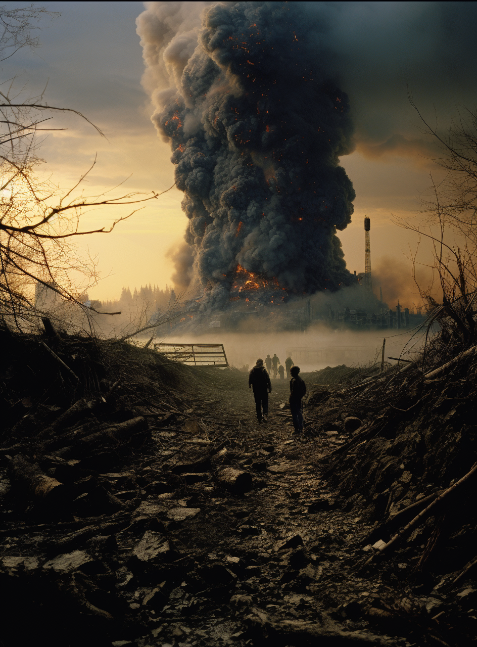 Stunning Image of Ash Heap