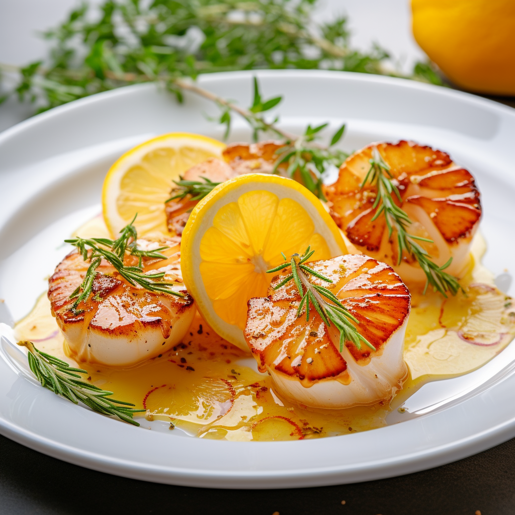 Tender and Flavorful Baked Scallops