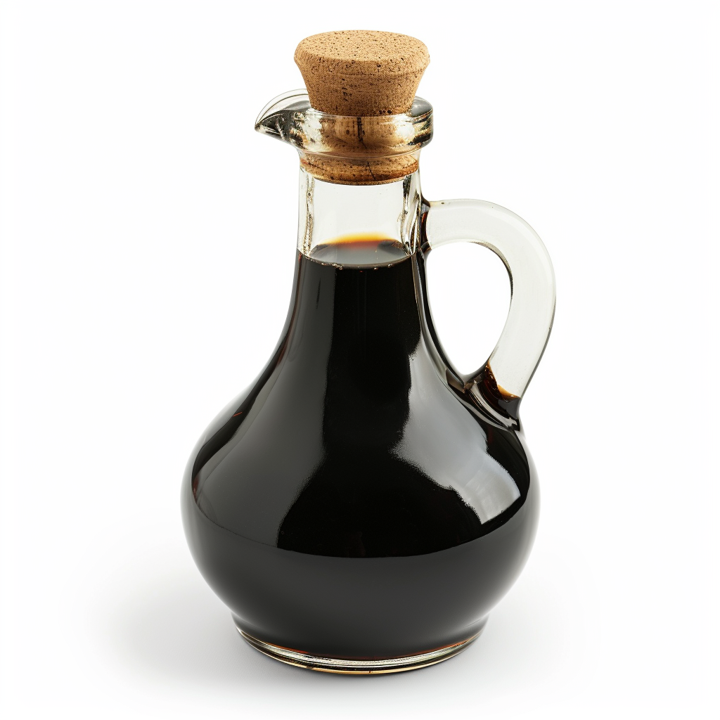 Balsamic Vinegar White Background No Shadows