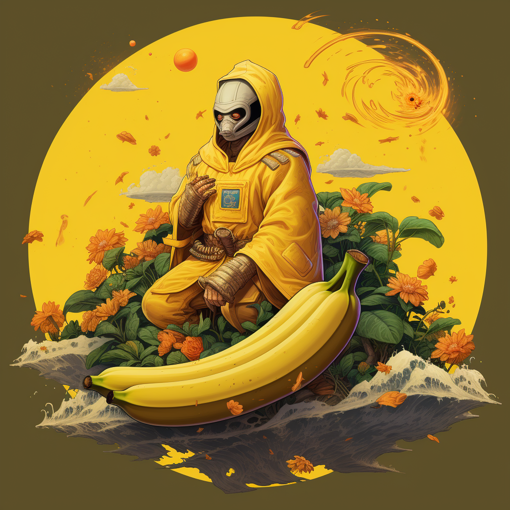 Banana Samurai Slice Fruit