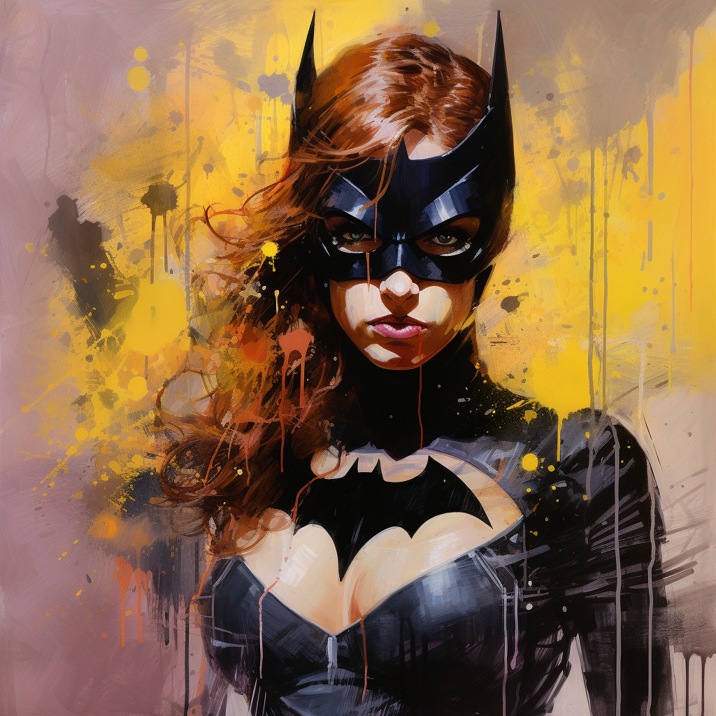 Batgirl with Bill Sienkiewicz artwork