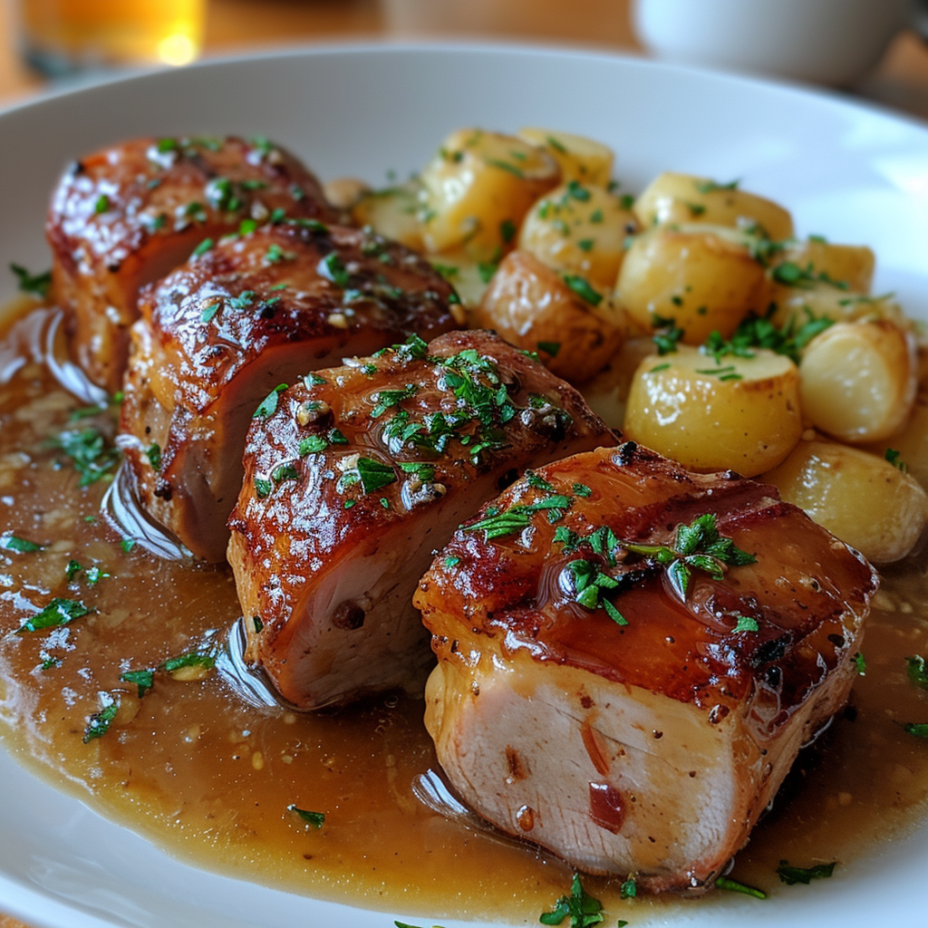 Delicious Bavarian Pork Knuckle