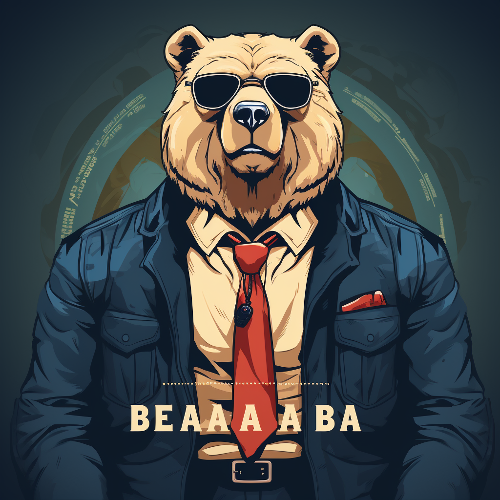 Bear Logo Flat Color GTA Cover Art