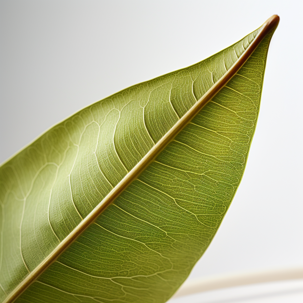 Leaf without venation