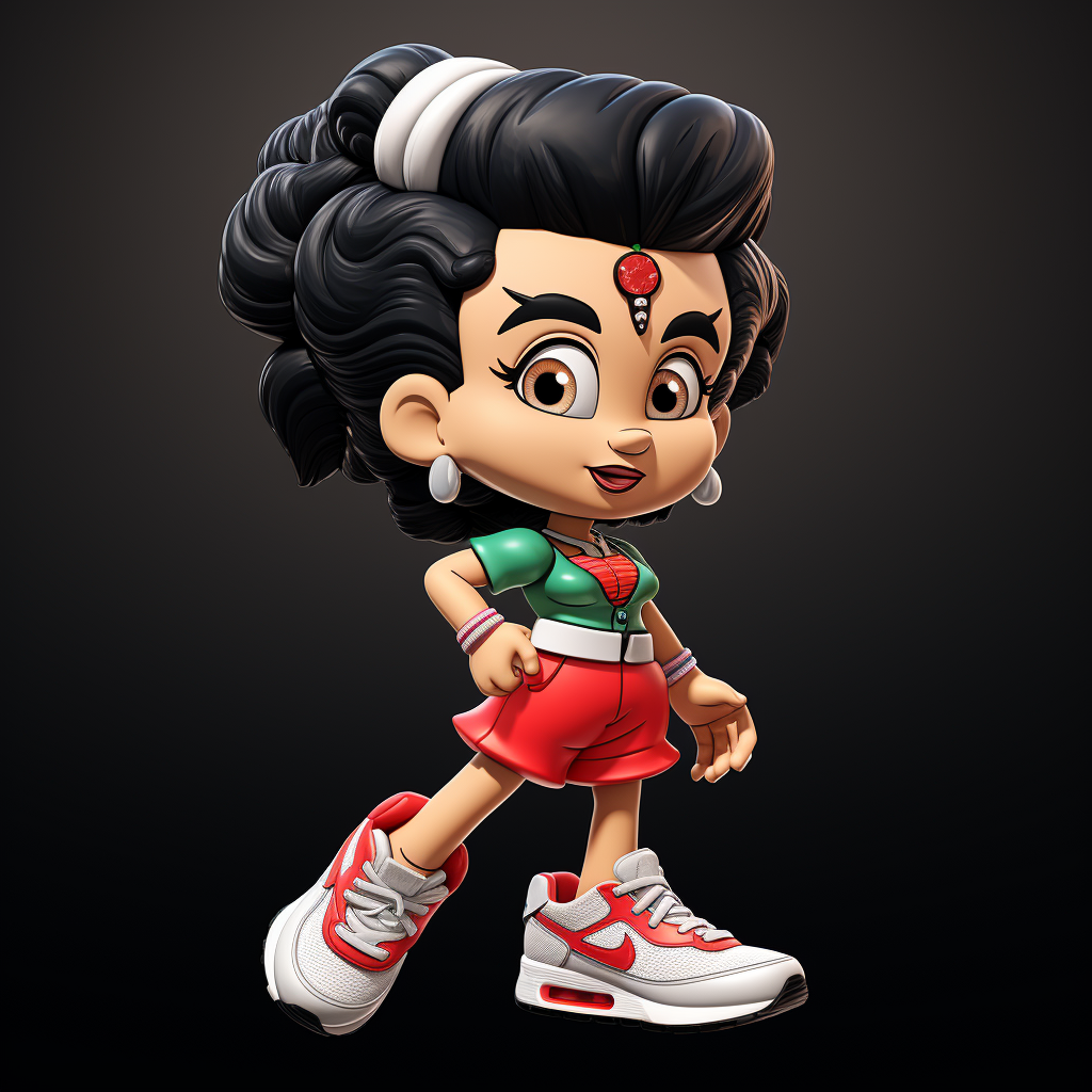 Betty Boop Latina Nike Sneakers