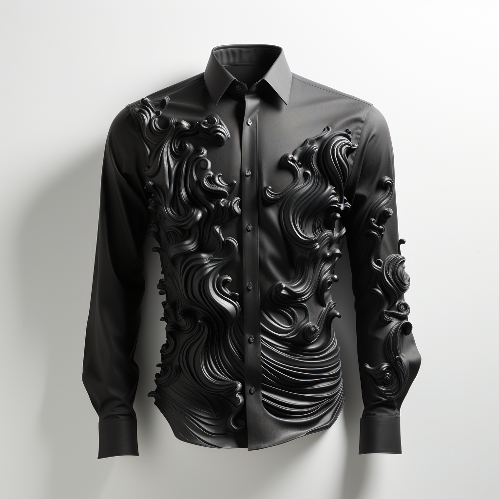 Stylish black shirt for men