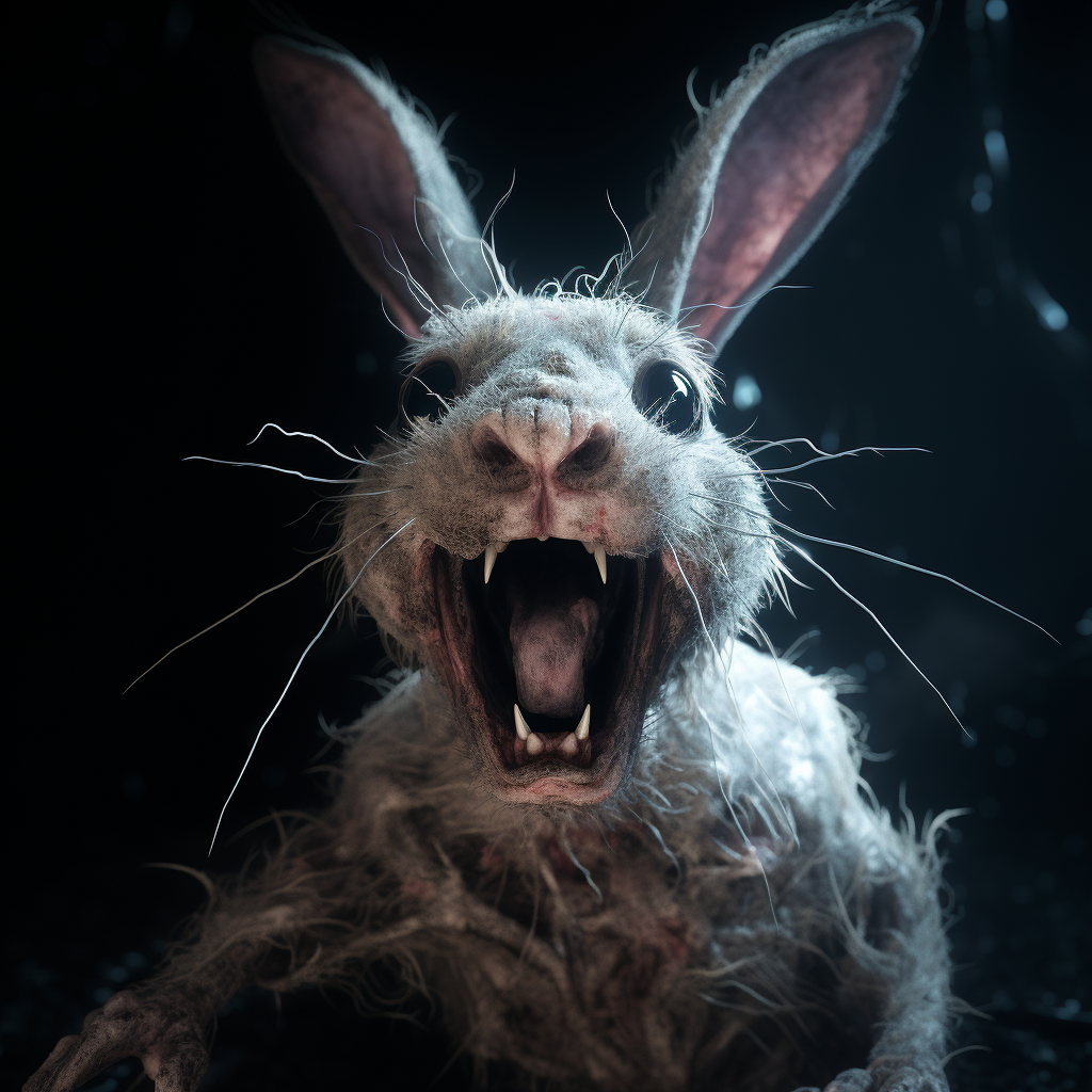 Unreal Engine Bunny with Horror Elements
