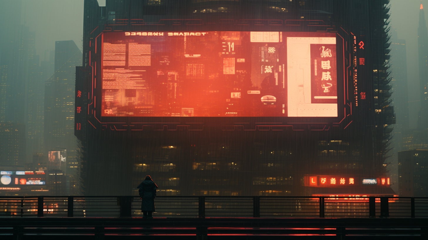 Blade Runner 2049 Skyscraper Billboard Image