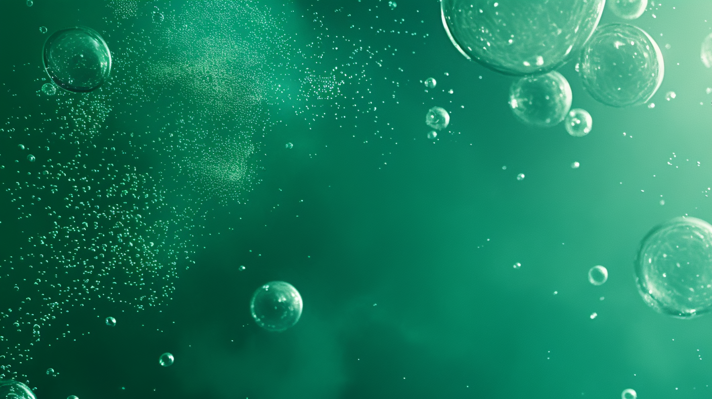 Green Waters Pattern Background Art