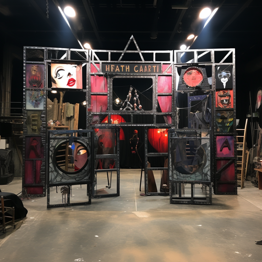 Stunning cabaret stage framing image