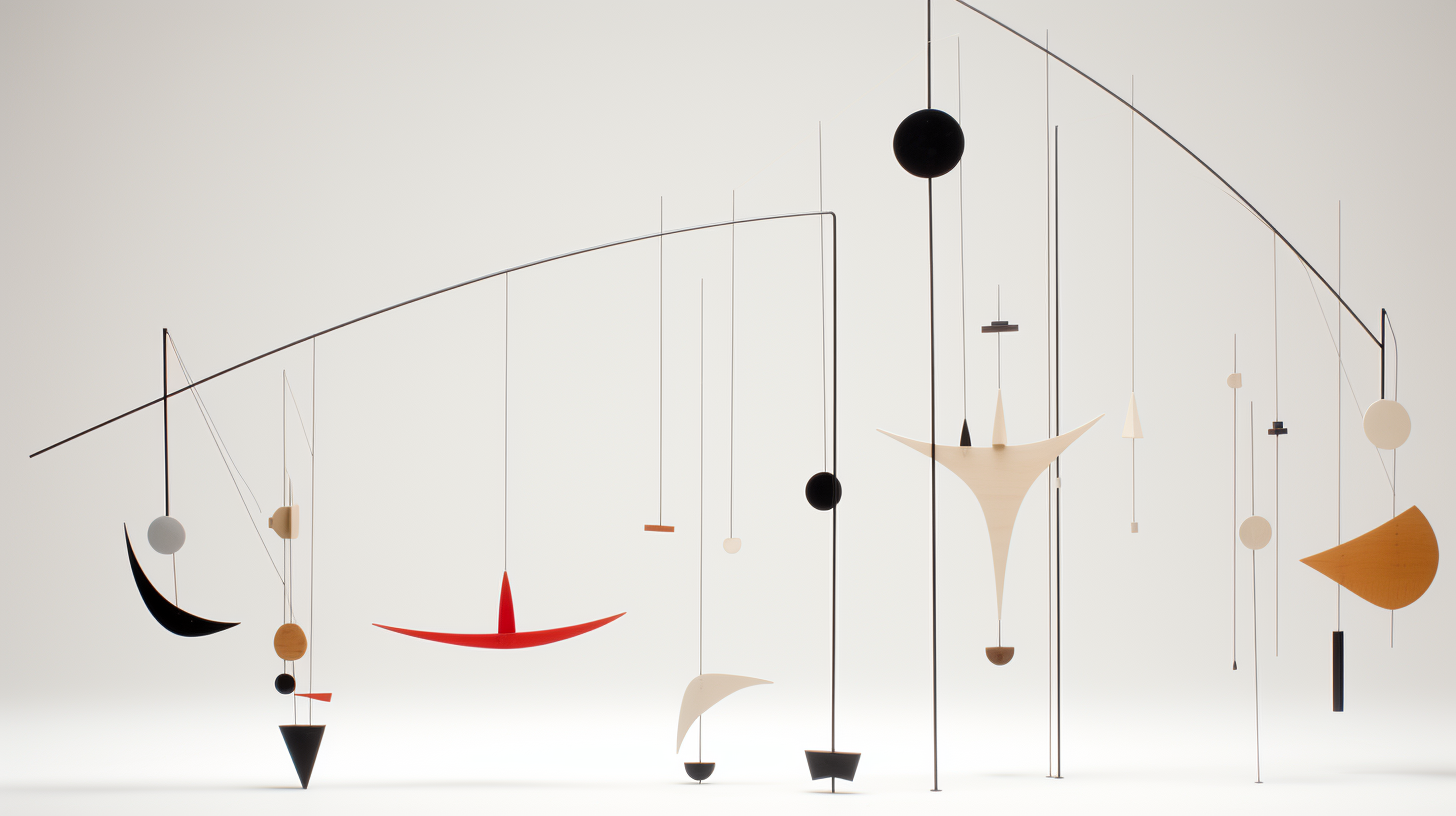 Colorful Calder Suspension Art Image