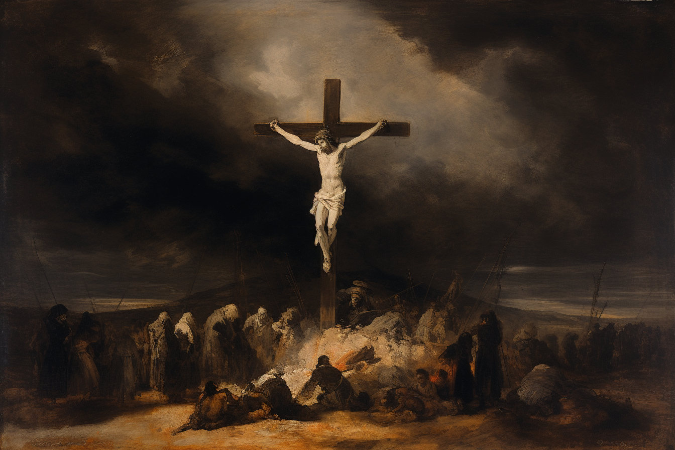 Goya's Calvary Painting: Eerie and Powerful